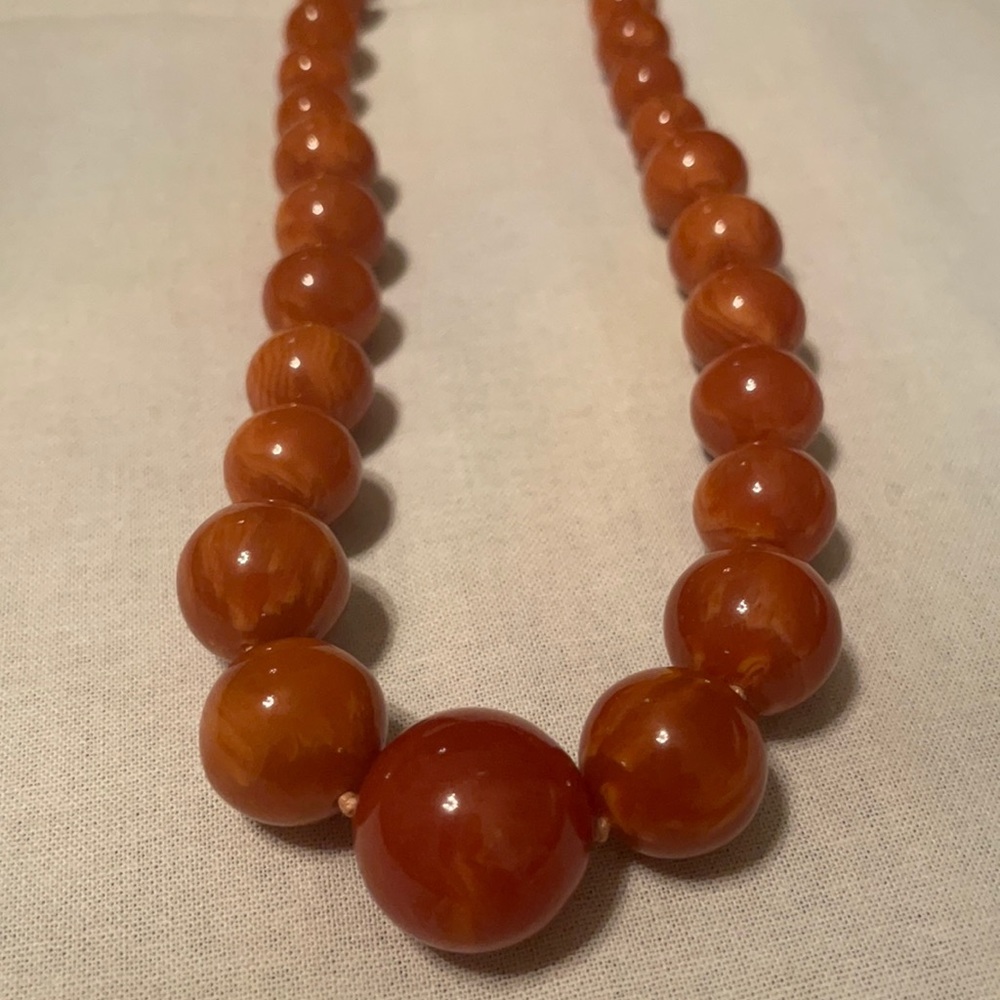 Brown beads Necklace.